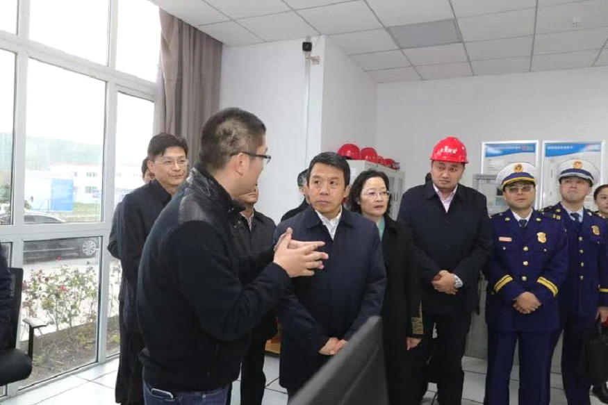 2019年11月27日泰興市委書記劉志明一行來我司調研(圖3) 2019年11月27日泰興市委書記劉志明一行來我司調研(圖3)